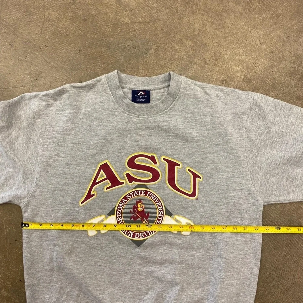 Vintage 90s ASU Arizona State University Sun Devils Pro Player Sparky Crewneck L